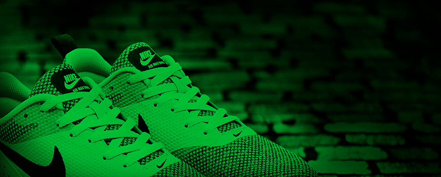 Green / Neon Green Shoelaces